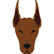 Doberman illustration